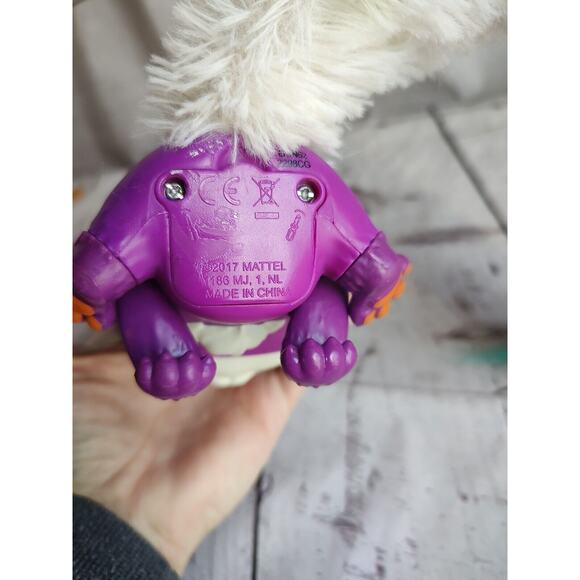 Mattel Lil' Gleemerz Toy Loomur Purple Interactive Talking Light Up 5" Furry Pet - Picture 4 of 10